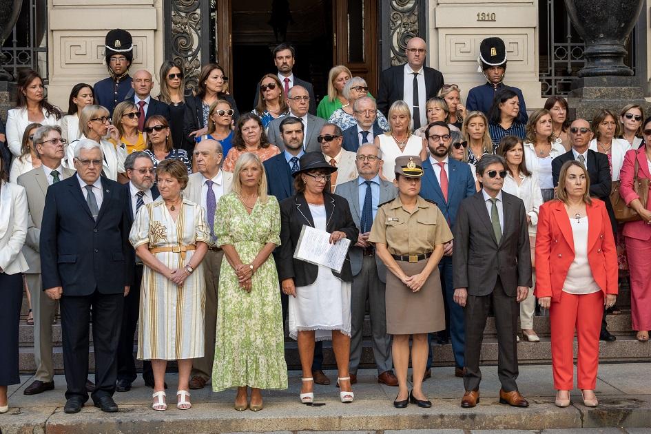 Acto de toma de posesión de la presidenta de la SCJ