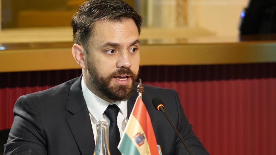 Ministro de Bolivia, Eduardo Del Castillo Ministro de Bolivia, Eduardo Del Castillo