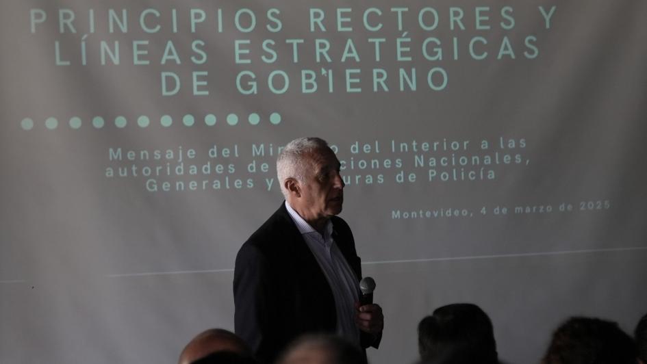 Presentación del Ministro del Interior. Presentación del Ministro del Interior.
