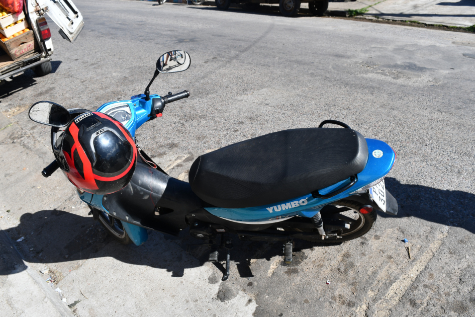 Moto incautada a detendidos por hurto de motos Moto incautada a detendidos por hurto de motos