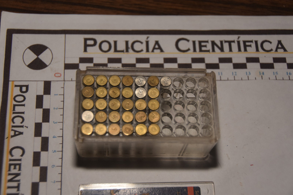 Municioines incautadas