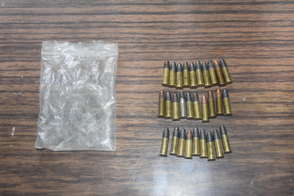 Municiones incautadas