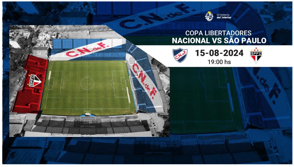 Operativo por partidos de Libertadores 