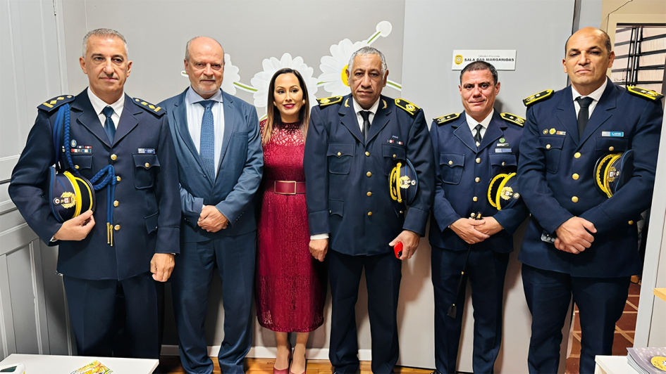 Inauguración de sala humanizada para atención a víctimas de violencia doméstica en Yaguarón (Brasil)