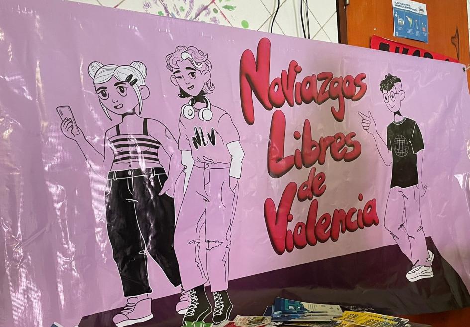 Cartel noviazgos libres de violencia Cartel noviazgos libres de violencia