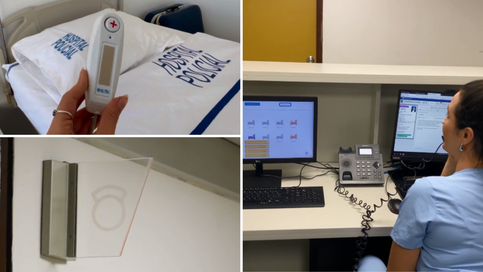 Nuevo sistema de intercomunicadores en habitaciones del Hospital Policial