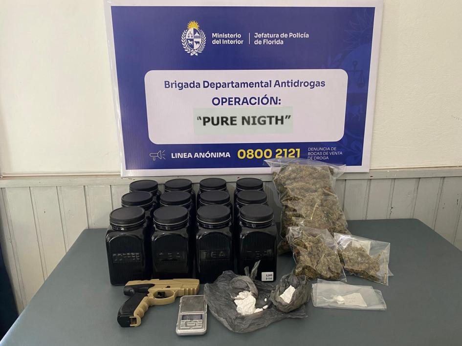 Incautación de Operación "Pure Nigth" de la BDA de Florida Incautación de Operación "Pure Nigth" de la BDA de Florida