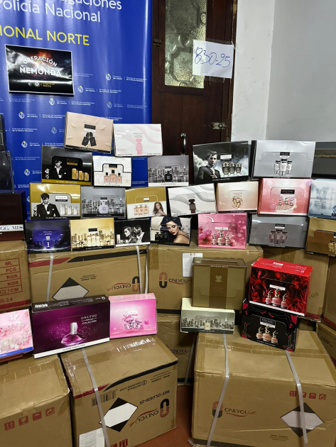 perfumes incautados perfumes incautados