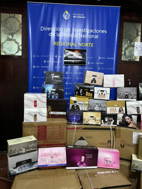 perfumes incautados perfumes incautados