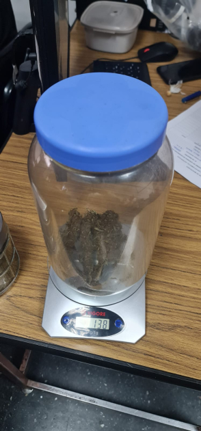 droga incautada en los allanamientos 