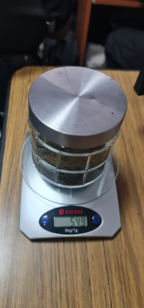 droga incautada en los allanamientos 