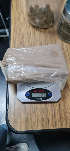 droga incautada en los allanamientos 