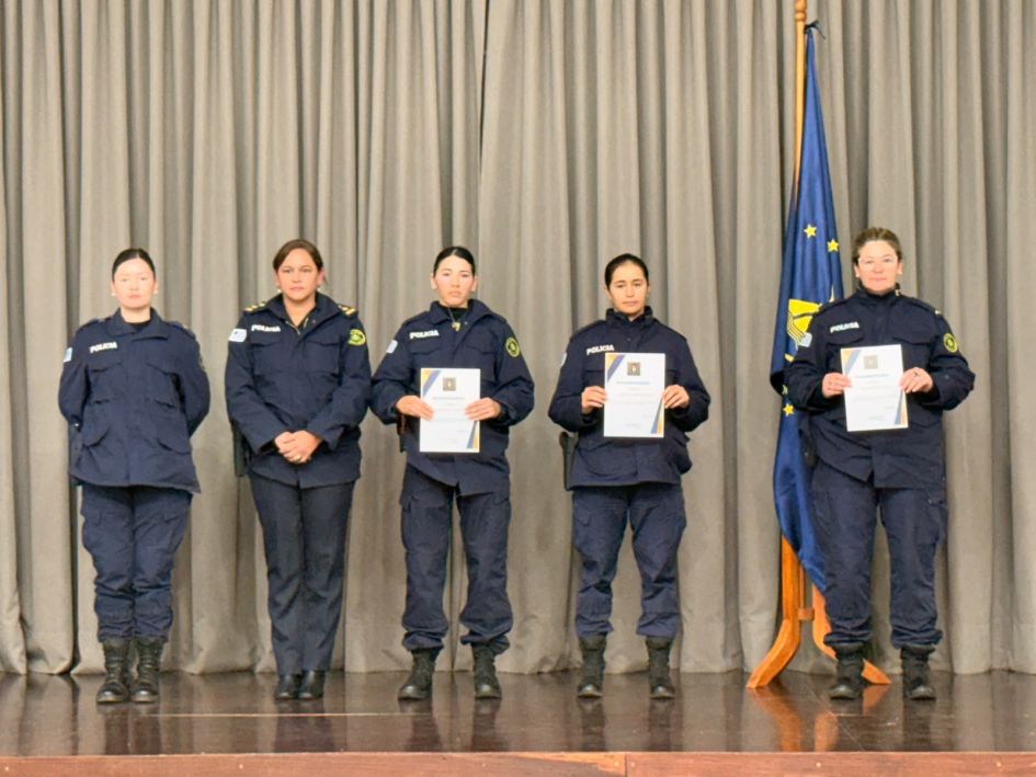 Funcionarios policiales premiados. Funcionarios policiales premiados.