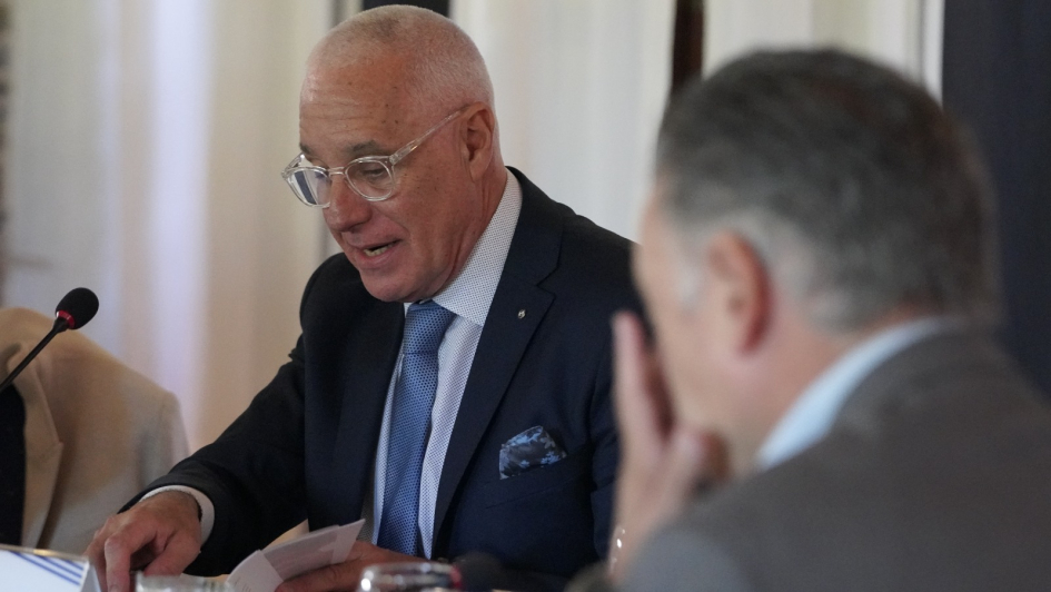 Ministro y Presidente durante el Consejo de Ministros 