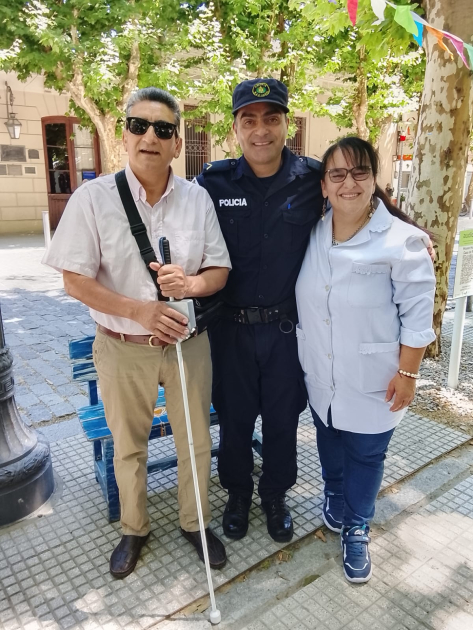 Policía comunitaria con referentes de la discapacidad Policía comunitaria con referentes de la discapacidad
