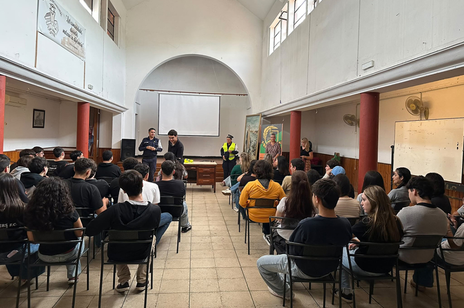 Auditorio de charla educativa