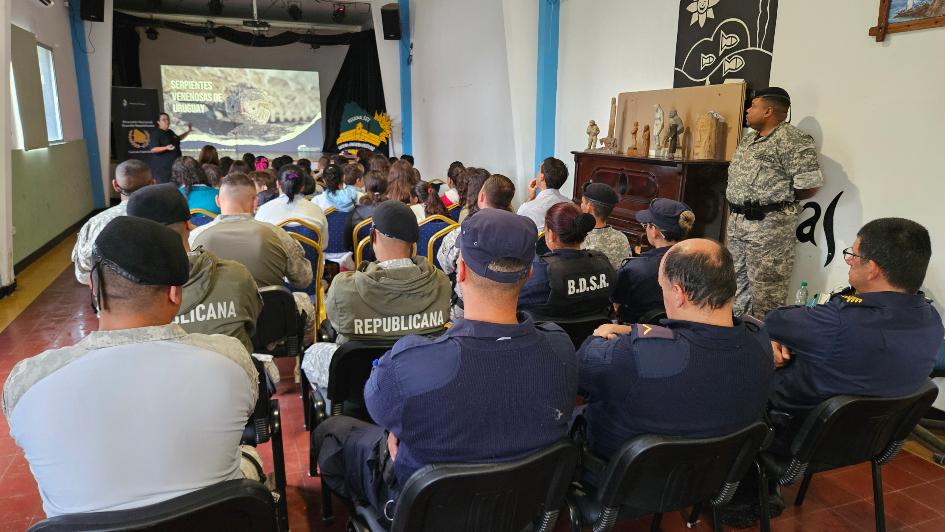 Capacitación en serpientes venenosas