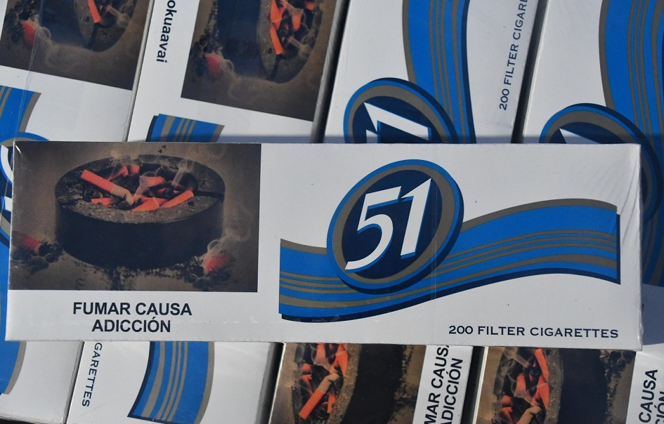 Incautación de mercadería de contrabando