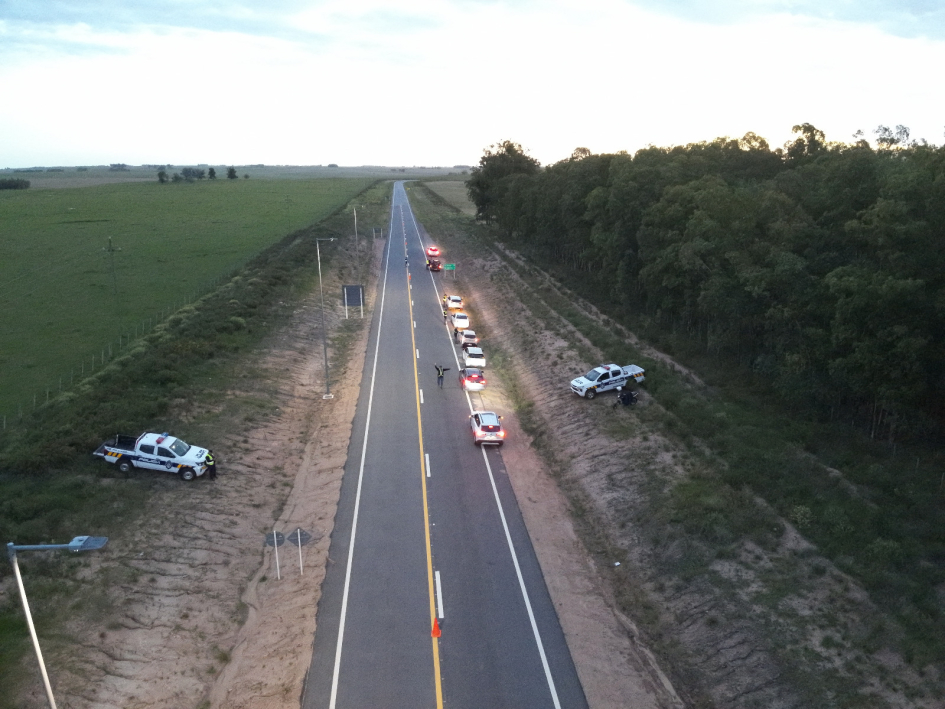 Puesto control de ruta