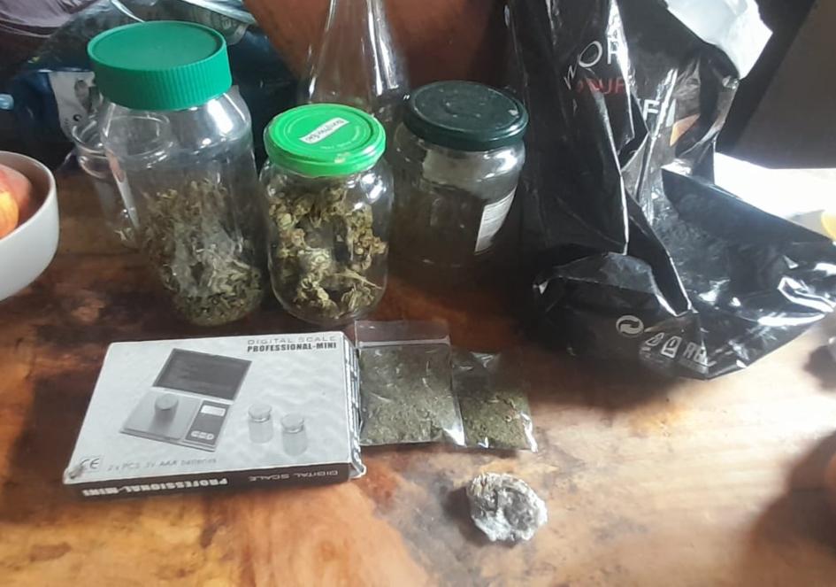 droga incuatada a la detenida