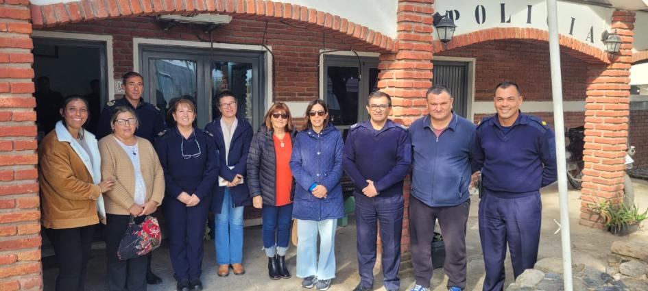 Recorrida en Seccional 16ta Recorrida en Seccional 16ta