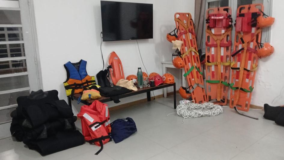 Materiales a utilizar en un rescate acuático Materiales a utilizar en un rescate acuático