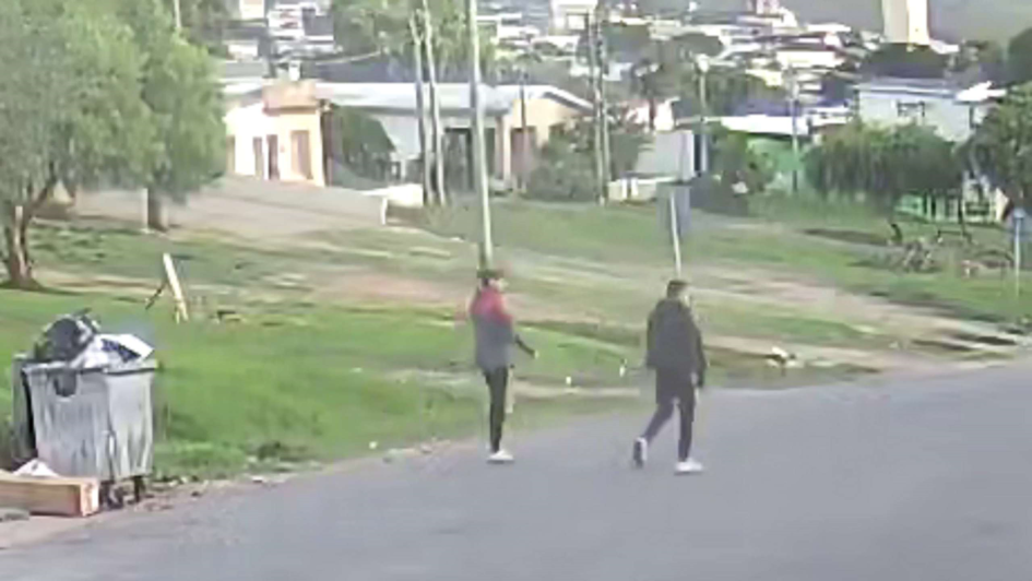 Responsables de los daños provocados a las cámaras de video vigilancia urbana de Minas en la zona Responsables de los daños provocados a las cámaras de video vigilancia urbana de Minas en la zona