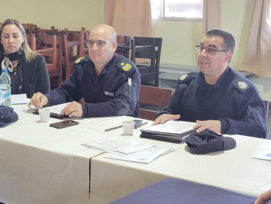 Reunión de trabajo tras imposición de mandos de unidades Reunión de trabajo tras imposición de mandos de unidades