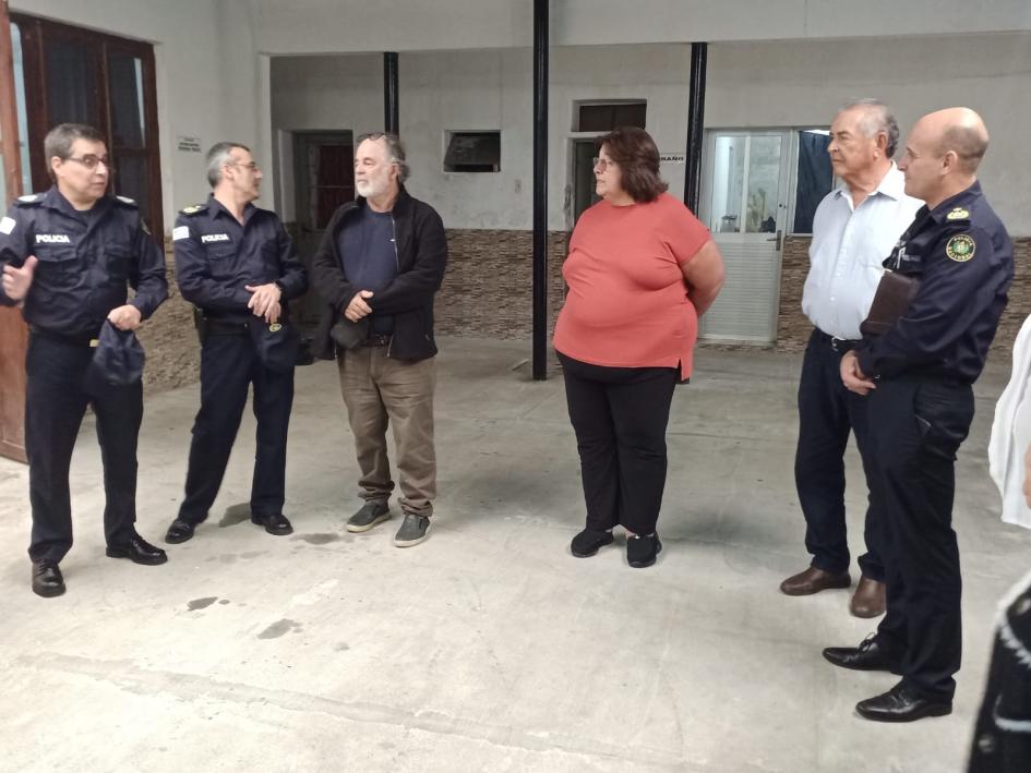 Reunión del comando jefaturial en el interior de Seccional Décima Reunión del comando jefaturial en el interior de Seccional Décima