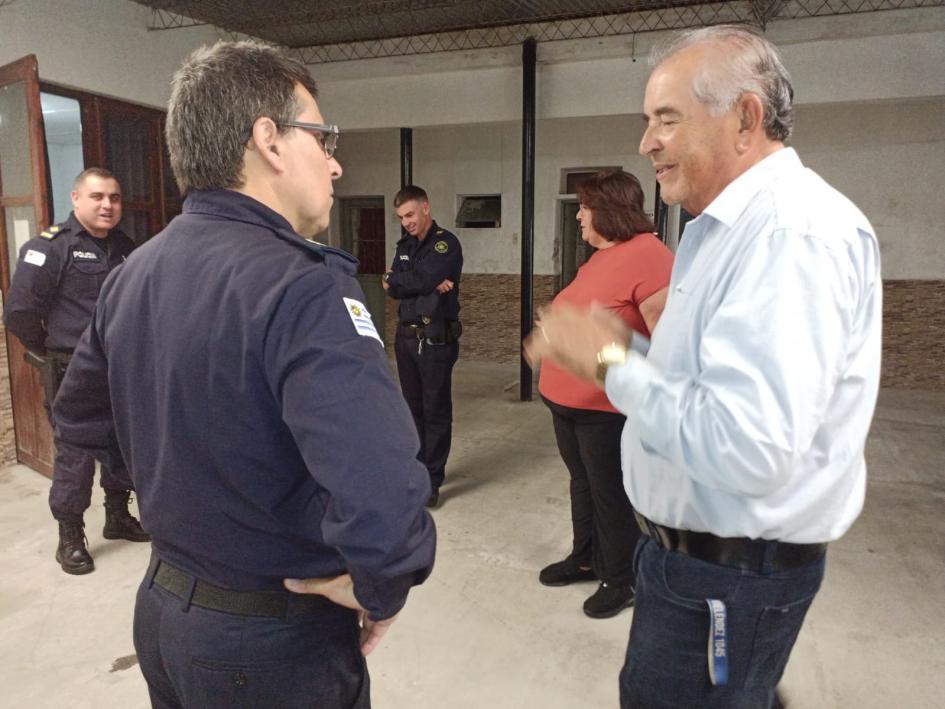Reunión del comando jefaturial en el interior de Seccional Décima Reunión del comando jefaturial en el interior de Seccional Décima