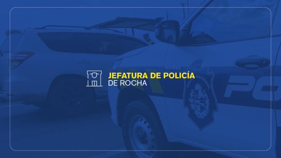 placa de la Jefatura de Rocha