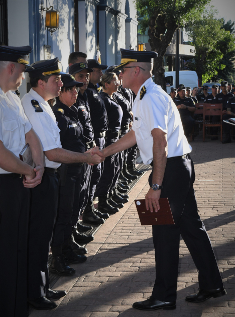 Saludo del Sub Jefe Crio. Mayor Oscar Sosa 196 aniversario de la Policía Nacional