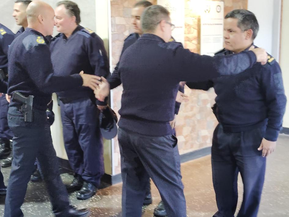 Saludos del comando a nuevos jefes de dependencias Saludos del comando a nuevos jefes de dependencias