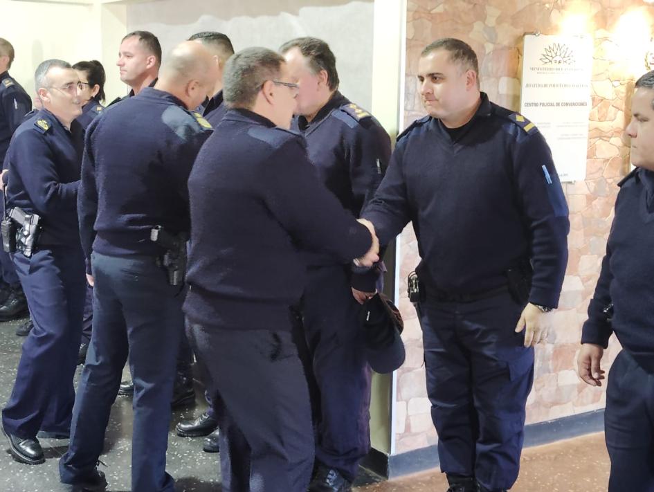 Saludos del comando a nuevos jefes de dependencias Saludos del comando a nuevos jefes de dependencias