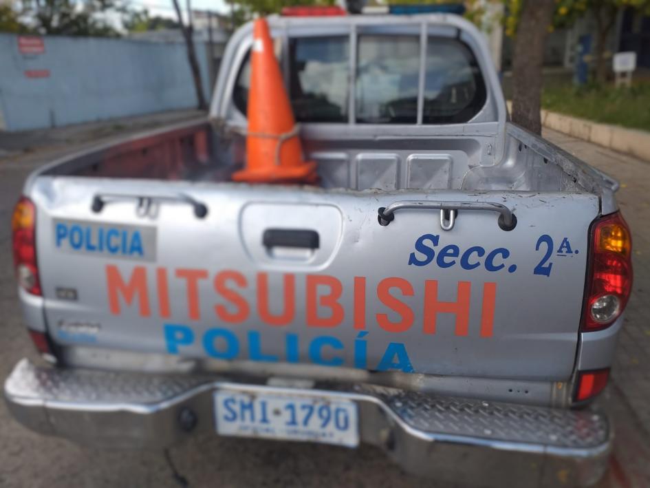 Móvil de seccional segunda.