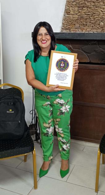 Reconocimiento Jefatura de Policía de Canelones Fiscal Letrada Dra. Veronica Bujarín