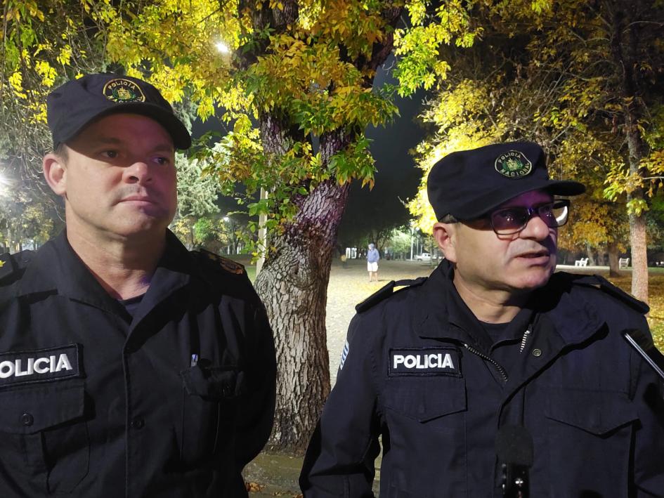 Crio Mayor C. Escobar y Crio. Mayor H. Amaro, Directores de Coordinación Ejecutiva Crio Mayor C. Escobar y Crio. Mayor H. Amaro, Directores de Coordinación Ejecutiva