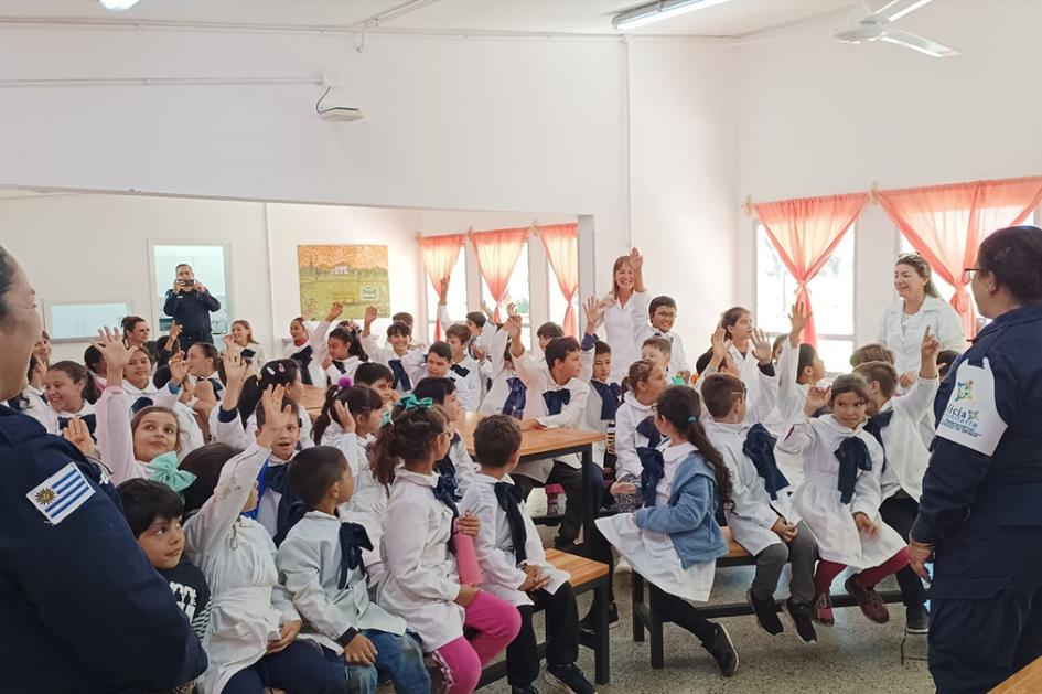 Taller con alumnos de Colonia Palma de Escuela N°39 