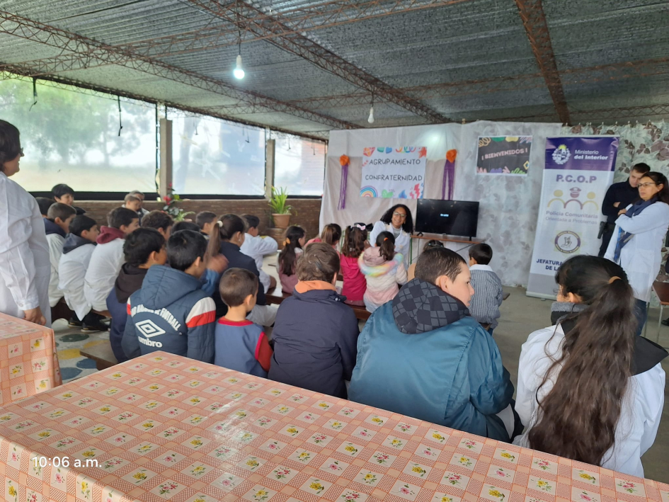 Talleres PCOP en escuelas rurales 