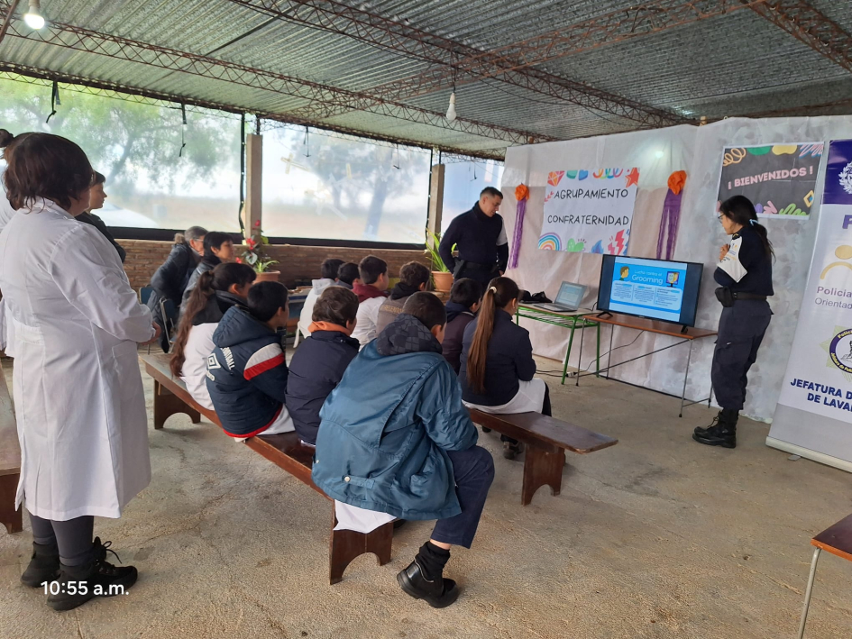 Talleres PCOP en escuelas rurales 