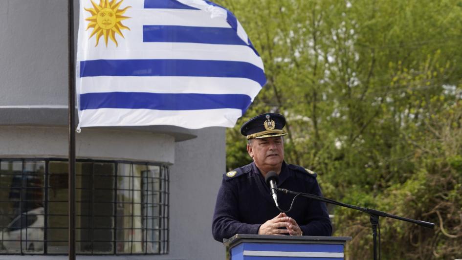 Jefe de Policía de Canelones en la oratoria