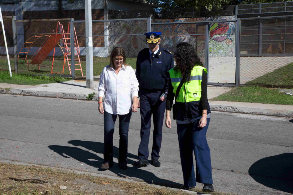 Comenzó a funcionar el plan Más Barrio con presencia del Ministerio del Interior