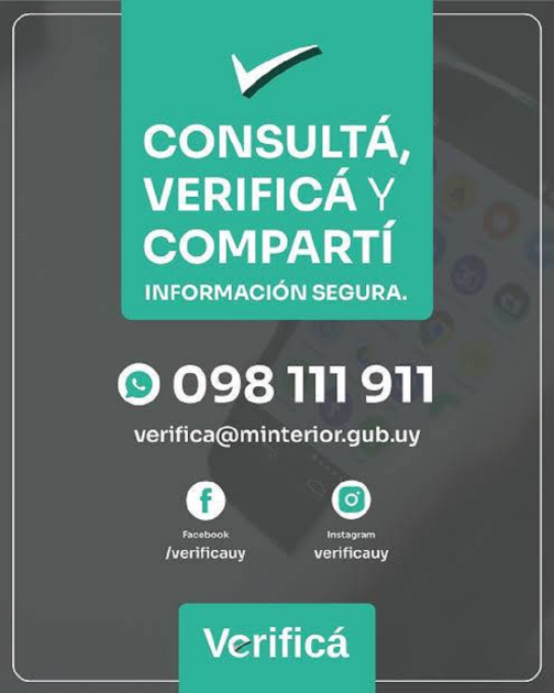 Flyer de servicio Verificá 