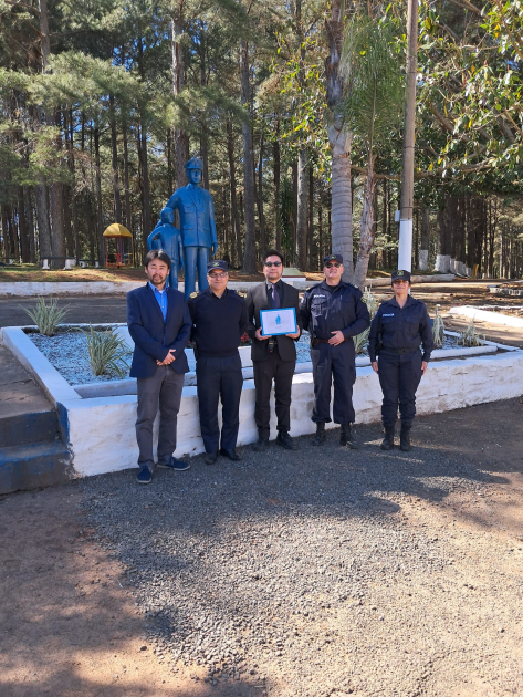 Visita del Consul de Japón a la Jefatura de Policía de Rivera Visita del Consul de Japón a la Jefatura de Policía de Rivera