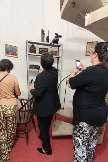 Visita guiada al museo de Jefatura de Policía de Artigas.