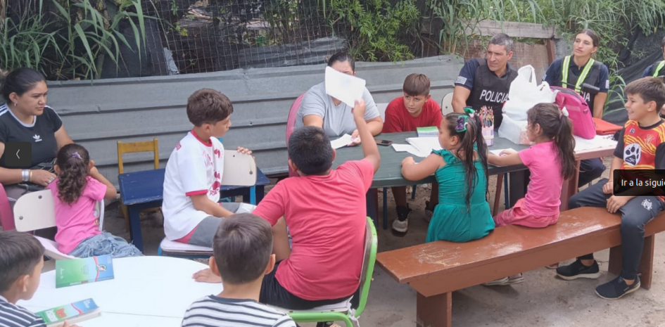 Visita a merendero de barrio Artigas Visita a merendero de barrio Artigas