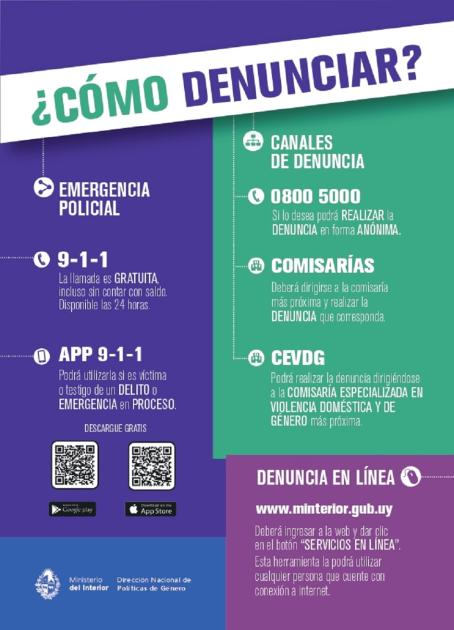 ¿Cómo denunciar? ¿Cómo denunciar?