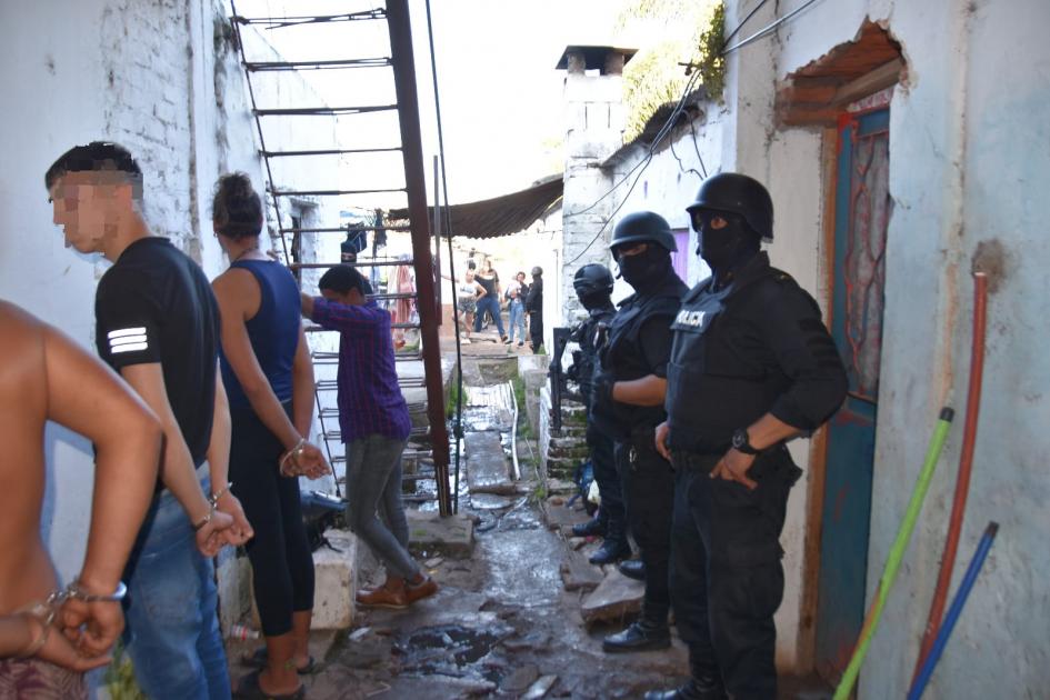 Allanamietos personas detenidas Allanamietos personas detenidas