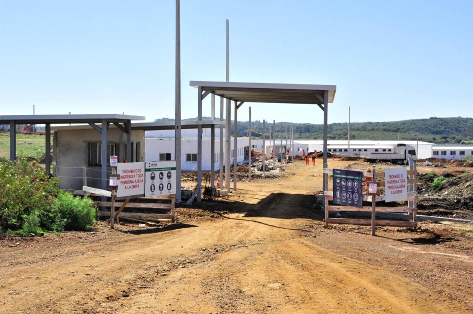 Entrada de la nueva cárcel Entrada de la nueva cárcel