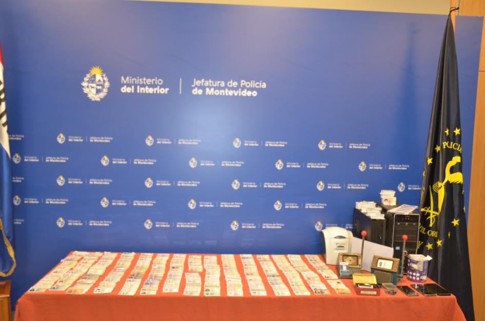 Incautación de cédulas falsificadas Incautación de cédulas falsificadas
